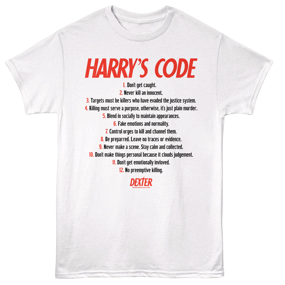 Dexter Harry's Code T-Shirt product image 1