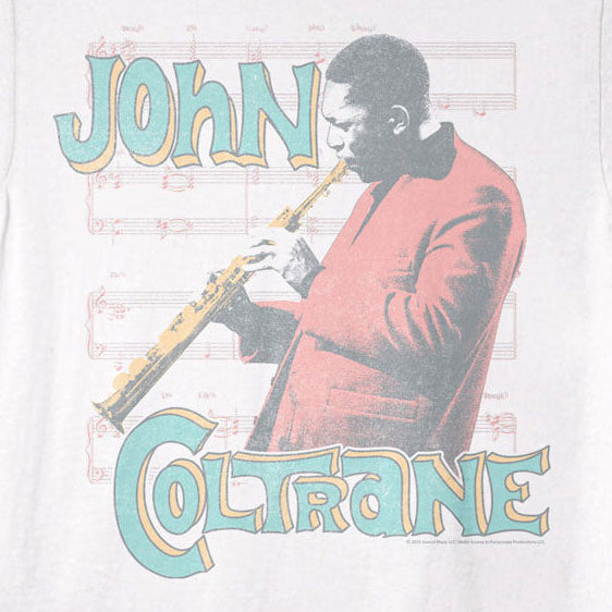 John Coltrane Pastel Playing T-Shirt product image 2