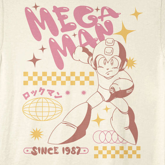 Mega Man Bubble Letters T-Shirt product image 2