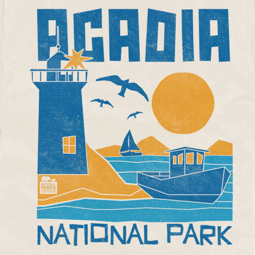 Acadia Abbreviated National Parks Comfort Colors T-Shirt product image 2