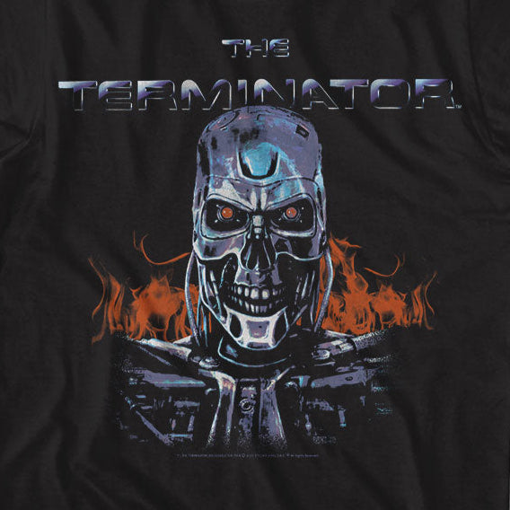 Terminator Flames T-Shirt product image 2