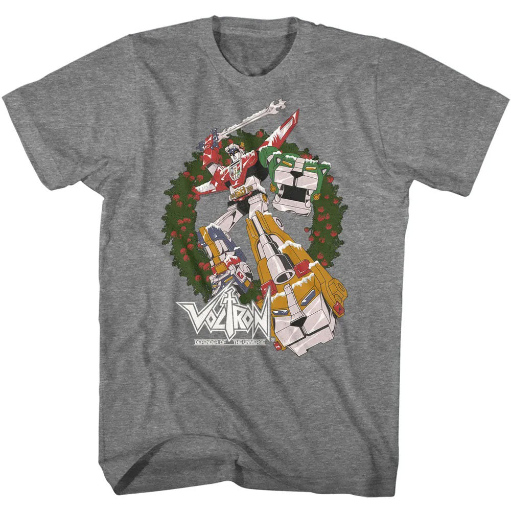 Voltron Christmas Wreath Tee product image 1